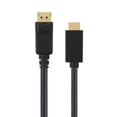 thumbnail image 2 of axGear DisplayPort to HDMI Cable DP to HDMI Ultra HD 4K Video Display Converter 3 Ft, 2 of 5
