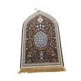 thumbnail image 3 of Muslim Flannel Chic Prayer Rug Soft Thick and Padded Prayer Rug for Effectively Protecting Knees - Red, 3 of 3