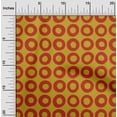 thumbnail image 2 of oneOone Rayon Gamboge Yellow Fabric Geometric Craft Projects Decor Fabric Printed By The Yard 56 Inch Wide, 2 of 5