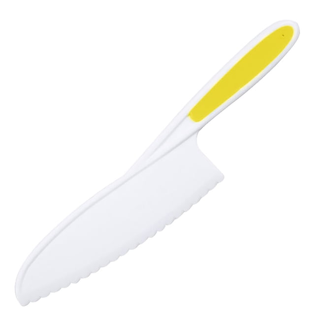 QualitChoice 1Pc Fruits Slicer Plastic Kids Vegetable Cakes Bread Lettuce Salad Cooking Tableware No.08