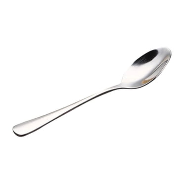 CEHVOM 1010 Couverts à Manche Lisse Cuillère en Acier Inoxydable Cuillère à Café Fourchette à Fruits Fournitures d'Hôtel Cuillère Ronde Cuillère à Dîner Cuillère pour Enfants Liquidation