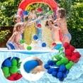 thumbnail image 2 of Reusable Water Balls 50Pcs With Bag Soft Soaker For Pool Beach Outdoor Fight Game Kids Adult, 2 of 9