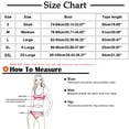 thumbnail image 2 of DPTALR Hauts de Bain Imprimés pour Femmes, Haut de Maillot Bandage, Encolure Ronde, Maillot Dos Nu, 2 of 7