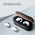 thumbnail image 4 of Bouchons d'Oreilles en Silicone Réutilisables pour Dormir et Ronfler Blanc, Noir, 4 of 8