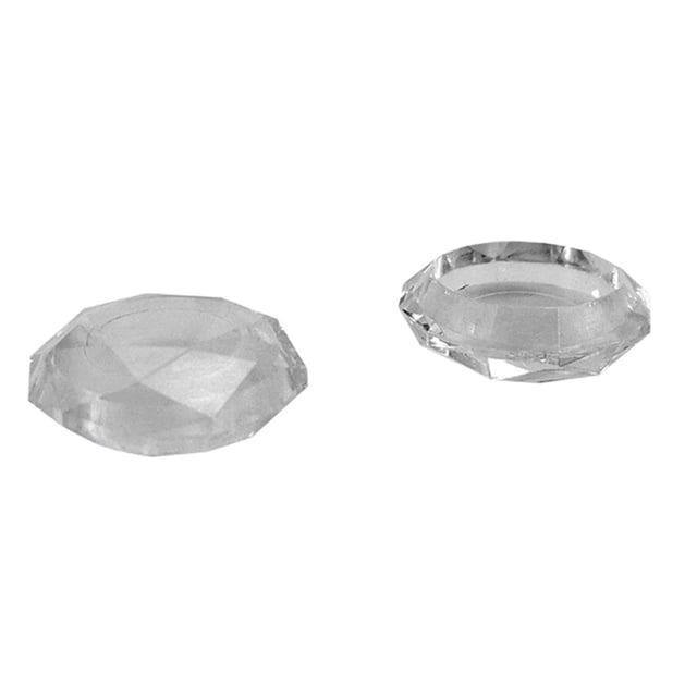 pitrice 2 Pcs Capuchons de Poignées de Joystick pour Manette de Jeu Remplacement pour Manette Switch Blanc