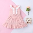 thumbnail image 2 of Birdeem Robe une Pièce Sans Manches à Nœud en Dentelle pour Filles Bébés Enfants, 2 of 8