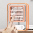 thumbnail image 4 of Chmadoxn Air Conditioner Cooler Mini Fan USB Charging Spray Mini Conditioner Portable Humidification Desktop Fan Small fan, 4 of 4