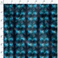 thumbnail image 3 of Soimoi Blue Velvet Fabric Scared Geometric Galaxy Print Fabric by the Yard 60 Inch Wide, 3 of 6