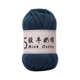 thumbnail image 1 of Birdeem 5 Strands Milk Cotton Doll Crochet Diy Knitting Thread Baby Sweater Wool Ball, 1 of 6
