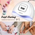 thumbnail image 3 of Lampe à Ongles en Gel UV Led, Séchoir à Ongles UV pour Vernis en Gel, Séchoir à Vernis à Ongles Portable avec 4 Réglages de Minuterie, Lampe à Ongles Led Professionnelle pour Vernis en Gel, Lampe à Ongles en Gel UV pour la Conception d'Art des Ongles, 3 of 8