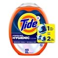 thumbnail image 1 of Tide Hygienic Clean Power PODS Laundry Detergent Pacs, Original Scent, Removes Visible and Invisible Dirt, laundry soap detergent pacs, 45 Count, 1 of 15