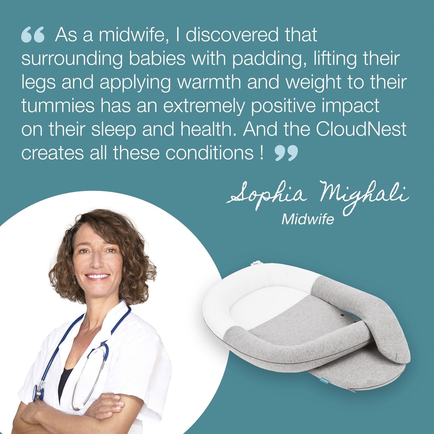 Babymov CloudNest Bouillotte intégrée