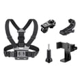 thumbnail image 1 of Chest Strap Bracket, Stable Polyester Chest Belt with Phone Clip Convenient  for Smartphone for Filming for Skiing, 1 of 8