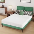 thumbnail image 1 of FDW Full 8 Inch Medium-Firm Base Foam Mattress, CertiPUR-US Certified, Pressure Relief, Breathable, White, 1 of 7