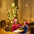 thumbnail image 2 of Costway 5Ft Pre-Lit Cactus Artificial Christmas Tree w/LED Lights and Ball Ornaments, 2 of 7