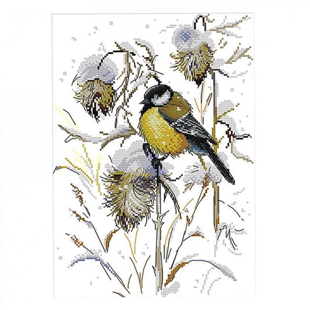 simhoa Point de Croix Estampé Motif Pré-Imprimé Broderie 36 x 48 cm 11 Ct
