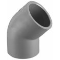 thumbnail image 1 of Charlotte Pipe PVC 08309 1400HA 1 Po. Agenda PVC 80 45 Degrés Glisse x Glisse Coude, 1 of 2