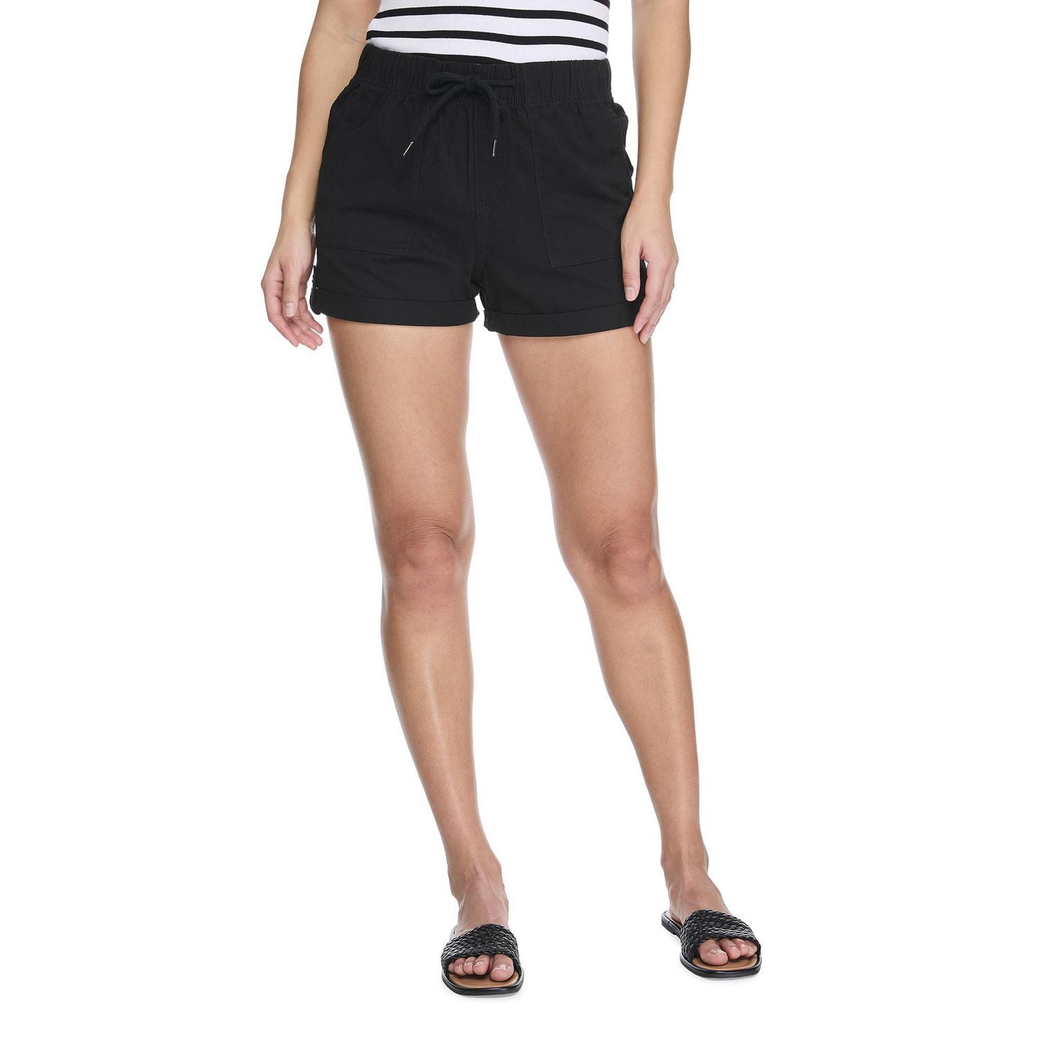 George Women's Twill Cuffed Short