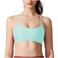 thumbnail image 2 of Jovati Sports Bra for Women, U-Neck Design with Dry-Fit Fabric, Double Support, Tailored Fit, 82% Nylon 18% Spandex Blend, Beige Mint Green Red Coffee Gray, 2 of 5