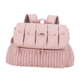 thumbnail image 2 of Lipstore Diaper Bag Backpack Large Capacity Multifunction Waterproof Nappy Tote Bag Mommy pink, 2 of 8