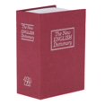 thumbnail image 2 of segolike Metal Diversion Dictionary Book Safe with Key Lock - 4.53"x 3.15"x 1.77" Red, 2 of 9
