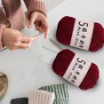thumbnail image 1 of Clearance Tyidzon Wool Yarn for Crocheting Soft Crochet Thread Yarn, Lightweight Wool Yarn for Crochet Hand Knitting Crocheting Crafting, 1 of 6