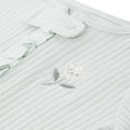 thumbnail image 2 of Huggies® Baby Girls' Layette Organic Cotton Ruffled Footed Coverall, 2 of 4