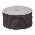 thumbnail image 1 of Unique Bargains Nylon Beading Thread Cord 3mm Extra Strong Braided Nylon String for Necklace Crafting 10M/33 Feet, Coffee, 1 of 5