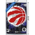 thumbnail image 2 of NBA Toronto Raptors - Maximalist Logo 23 Wall Poster, 22.375" x 34", 2 of 4