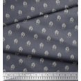 thumbnail image 2 of Soimoi Poly Georgette Tissu Imprimé Floral par la Cour 52 Pouces de Large, 2 of 3