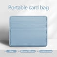 thumbnail image 1 of Nilvkv Multi-Slot Leather Rfid Blocking Card Wallet Case Large Capacity Leather Rfid Wallet with Multiple Card Slots, 1 of 5