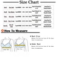 thumbnail image 3 of Qertyioot Women's Plus Size Bra,Casual Lace Shaping Cup Plus Size Extra-Elastic Wirefree Underwear, 3 of 3