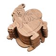 thumbnail image 3 of DIY Crafts, Wooden Mini Ornament, Decorative For Christmas Party C, 3 of 8