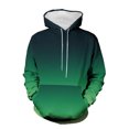 thumbnail image 3 of Rbaofujie Chandails à Capuche pour Hommes Hommes Décontracté Mode Col Rond Poches Imprimé Dégradé Chandail à Enfiler Manches Longues Hauts Chandail à Capuche Chandail pour Hommes, 3 of 5