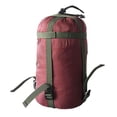 thumbnail image 1 of Camping Compression Stuff Camping Travel Sleeping Bag Storage Red, 1 of 7