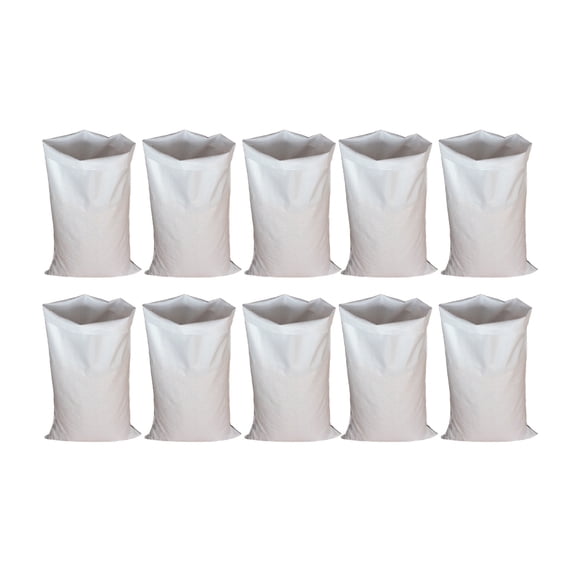 KAKOWELY 20PCS Gunny Sack Sand Bags Plastic Snakeskin Bag Woven Bag For Packaging - Standard,17.72X"X29.53"X0.16"