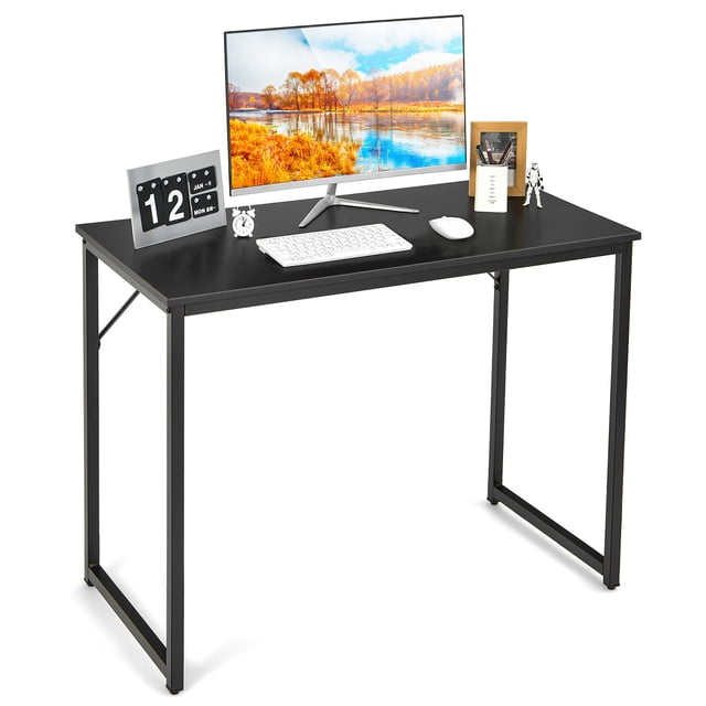 Costway Computer Desk Writing Workstation Study Laptop Table Home Office Black