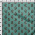 thumbnail image 3 of oneOone Cotton Flex Fabric Paisley Block Print Sewing Fabric BTY 40 Inch Wide, 3 of 4