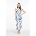 thumbnail image 4 of Robe Longue Simple Hawaïenne à Manches Cap Luau pour Femme TG Day Dream Bloom, 4 of 5