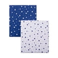 thumbnail image 1 of George Baby Organic Cotton Double Pack Crib Sheets, 1 of 5