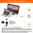 thumbnail image 3 of HyperDrive 6-in-1 USB-C Hub with 4K HDMI Output, Silver, 3 of 7
