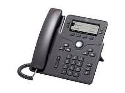 Cisco IP Phone 6851 - Téléphone VoIP - SIP, SRTP - 4 Lignes - Charbon