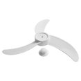 thumbnail image 4 of 18Inch Plastic Fan Blades Powerful 3 Blades Electric Fan Replacement Parts White, 4 of 9