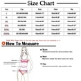 thumbnail image 3 of Leutsin Women's Solid Color Charming High Waist Bikini Split Lace Ruffled Plus Size Swimsuit, 3 of 5