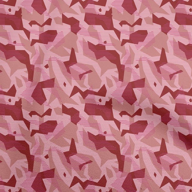 oneOone Velours Rouge Tissu Abstrait Matière de Robe Tissu Imprimé Tissu au Mètre 58 Pouces de Large
