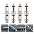 thumbnail image 3 of Shisuyan 4 Pcs Adaptateur Fileté 1/4 à 3/8 Mâle pour Convertisseur pour Support de Studio, 3 of 8