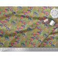 thumbnail image 3 of Soimoi Polyester Crepe Fabric Women,Balloon & Firecrackers Party Printed Fabric 1 Yard 52 Inch Wide, 3 of 3