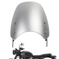 thumbnail image 1 of ABS Plastic Motor Windshield WindScreen for Triumph Bonneville T100 T120 Silver, 1 of 10
