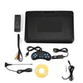 thumbnail image 2 of 13 Inch HD Portable Rotating Screen Smart TV VCD DVD Player Mini TF Card USB Video Rechargeable Television ,Convenient Memory Playback, 2 of 5