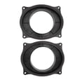 thumbnail image 4 of Door Speaker Adapter Bracket Rings, 2Pcs 6.5inch Black Door Speaker Adapter Spacer Rings with 2 Wire Harness Replacement for Levin, 4 of 8